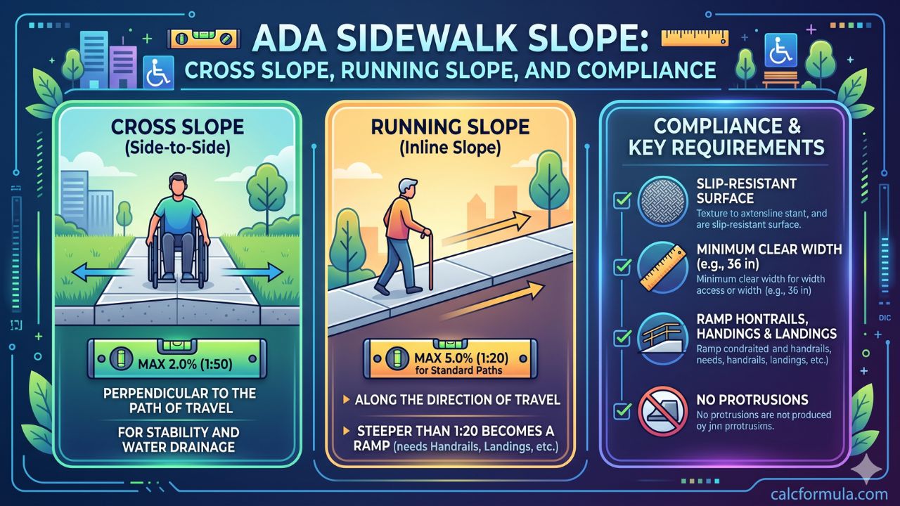 ADA Sidewalk Slope