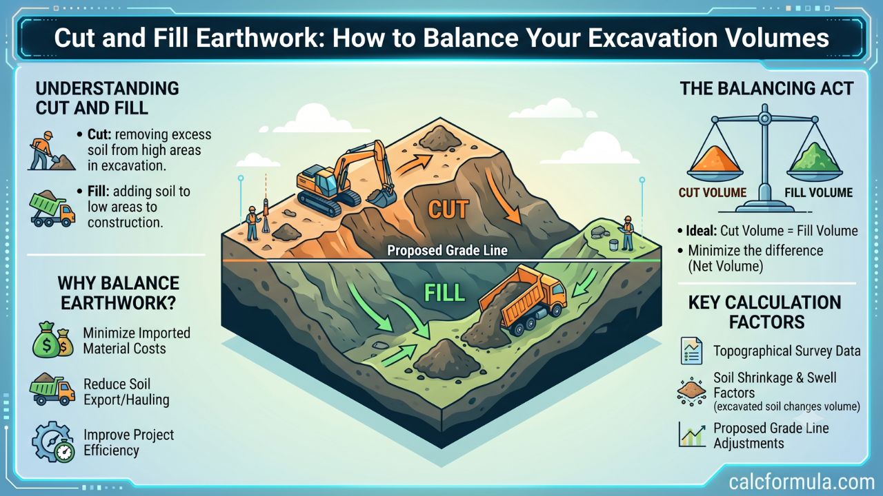 Cut and Fill Earthwork