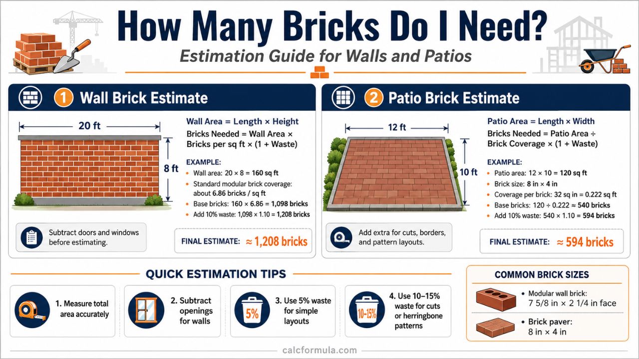 How Many Bricks Do I Need