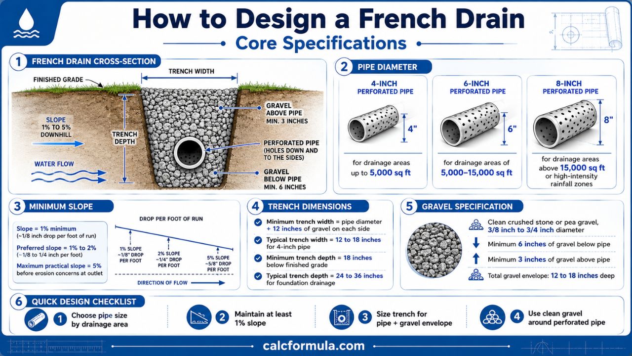 How to Design a French Drain